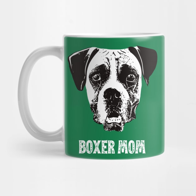 Boxer Mom Boxer Design by DoggyStyles